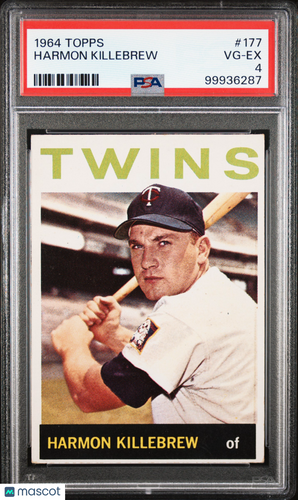1964 Topps Harmon Killebrew #177 PSA 4
