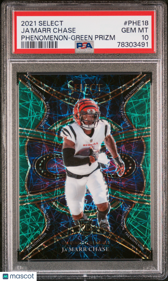 2021 Panini Select Phenomenon Ja'marr Chase