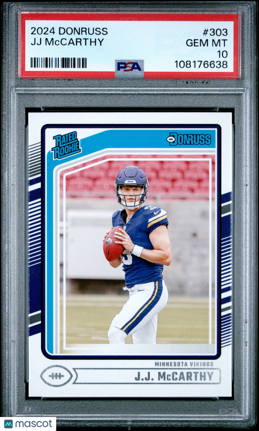 2024 Panini Donruss JJ Mccarthy