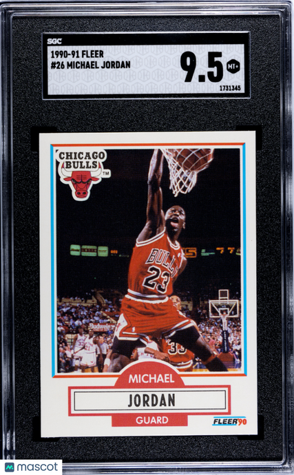1990 Fleer Michael Jordan #26 SGC 9.5