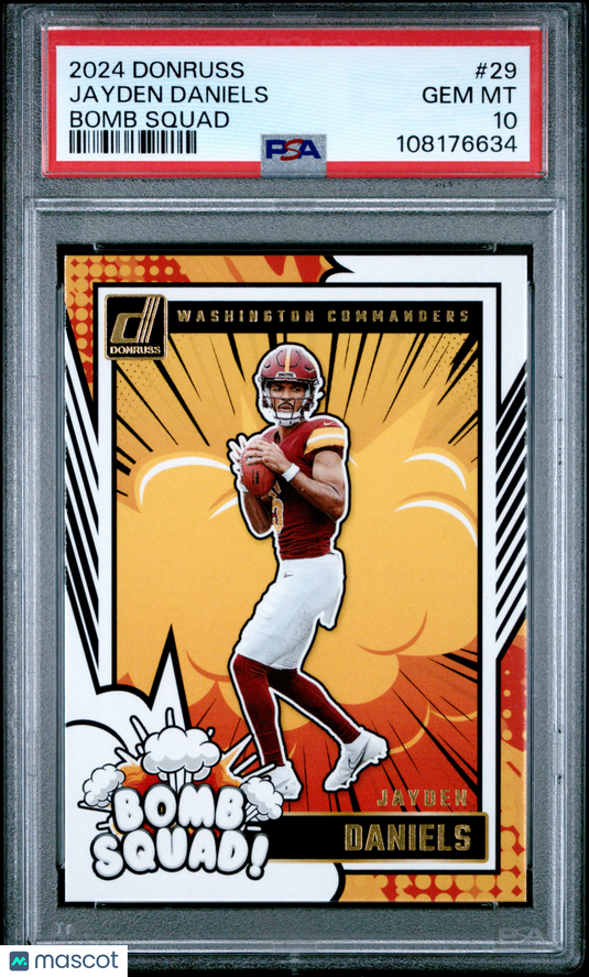 2024 Panini Donruss Bomb Squad Jayden Daniels