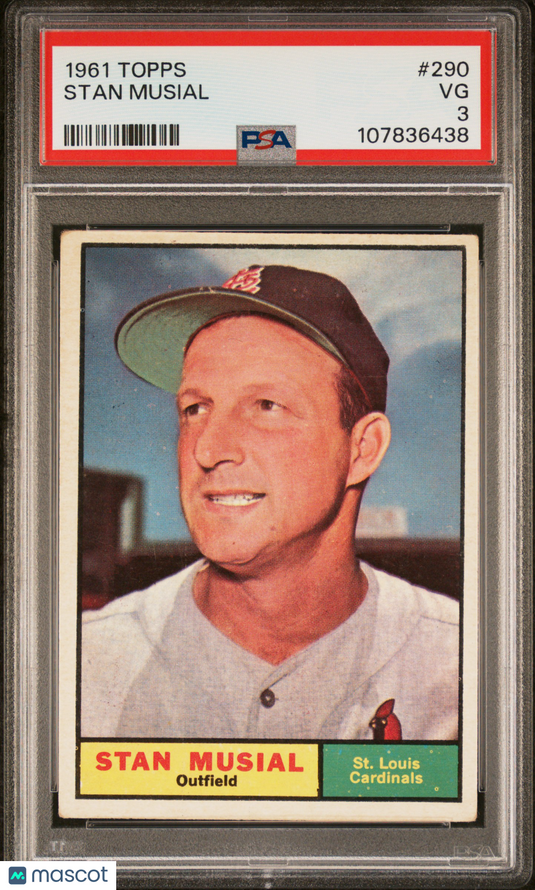 1961 Topps Stan Musial