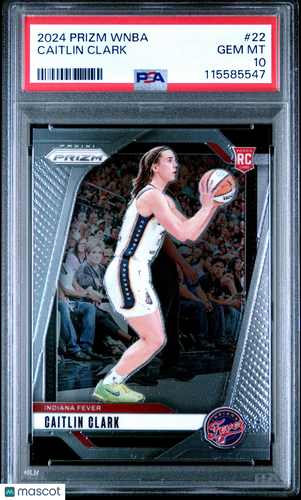 2024 Panini Prizm WNBA Caitlin Clark #22 PSA 10