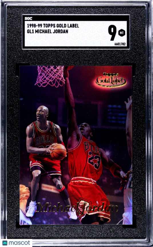 1998 Topps Gold Label Michael Jordan #GL1 SGC 9