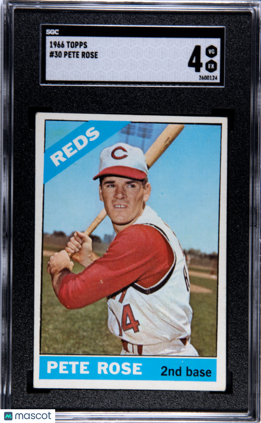 1966 Topps Pete Rose #30 SGC 4