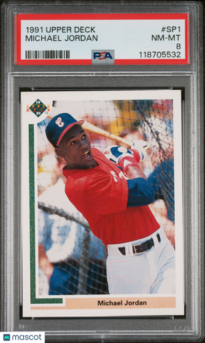 1991 Upper Deck Michael Jordan #SP1 PSA 8