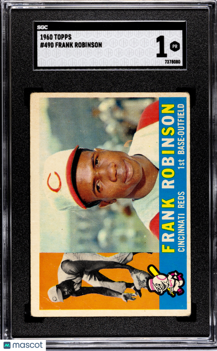 1960 Topps Frank Robinson #490 SGC 1