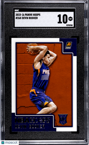 2015 Panini Hoops Devin Booker #268 SGC 10