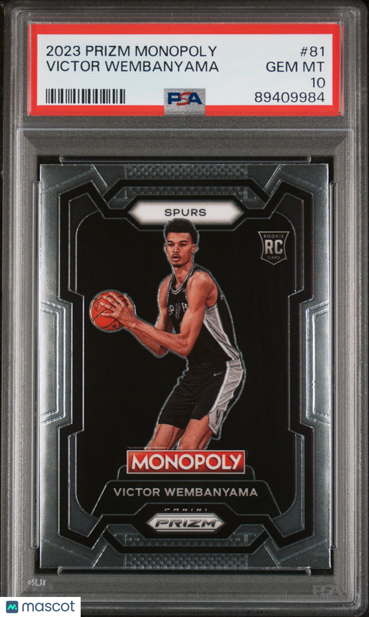 2023 Panini Prizm Monopoly Victor Wembanyama
