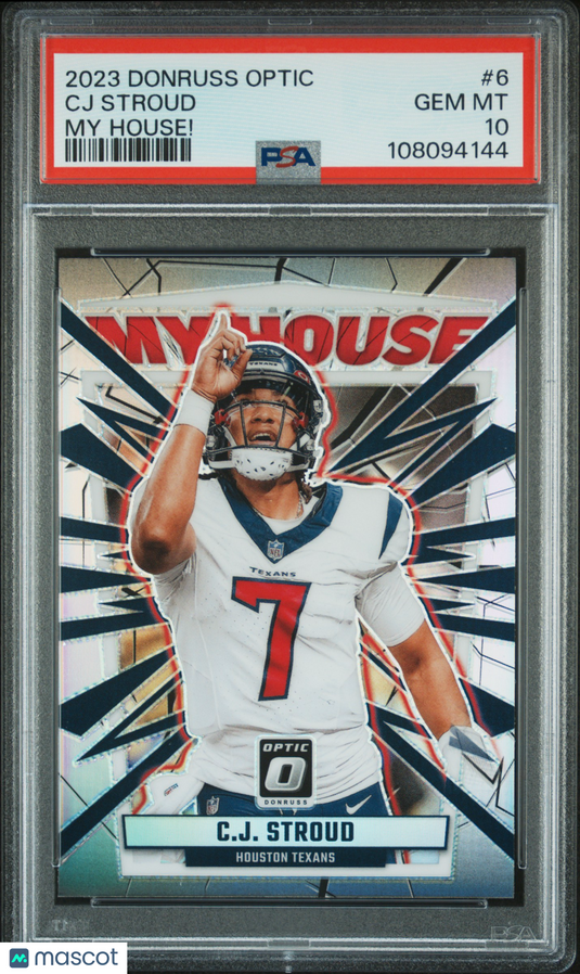 2023 Panini Donruss Optic My House! CJ Stroud