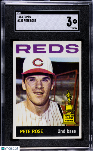 1964 Topps Pete Rose #125 SGC 3