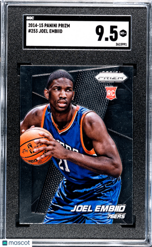 2014 Panini Prizm Joel Embiid #253 SGC 9.5