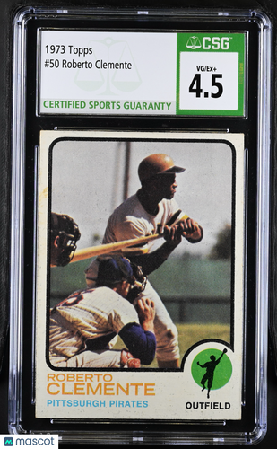 1973 Topps Roberto Clemente #50 CGC 4.5