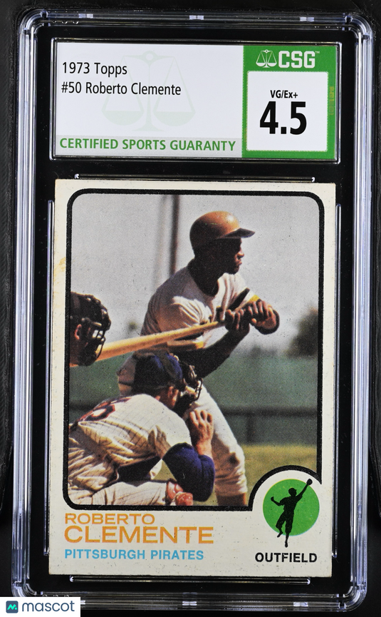 1973 Topps Roberto Clemente #50 CGC 4.5