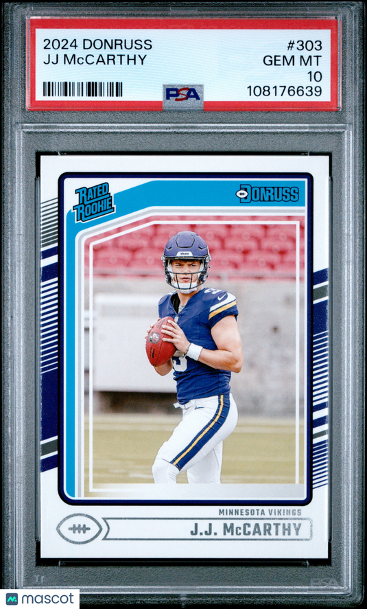 2024 Panini Donruss JJ Mccarthy