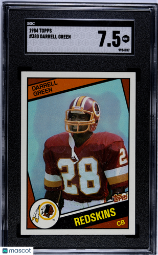 1984 Topps Darrell Green #380 SGC 7.5