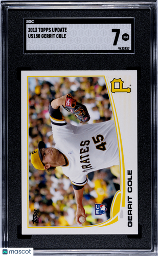 2013 Topps Update Gerrit Cole #US150 SGC 7