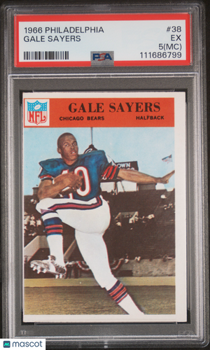 1966 Philadelphia Gale Sayers #38 MC PSA 5