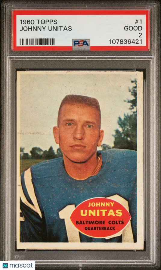 1960 Topps Johnny Unitas