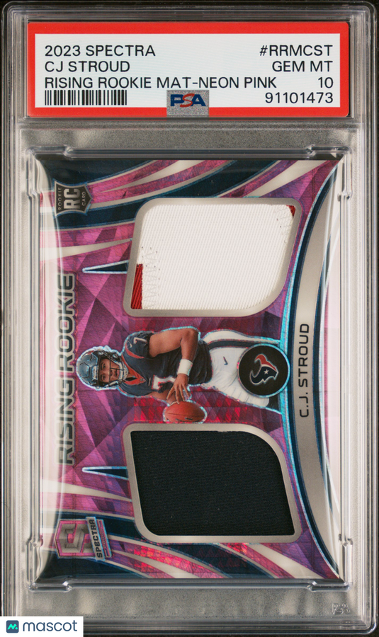 2023 Panini Spectra Rising Rookie Materials CJ Stroud