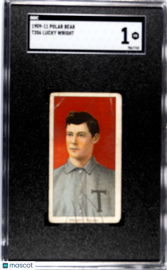 1909 Polar Bear (T206) Lucky Wright SGC 1