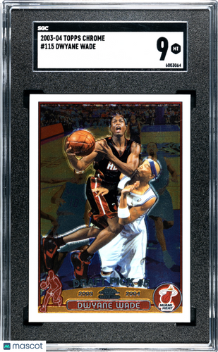 2003 Topps Chrome Dwyane Wade #115 SGC 9