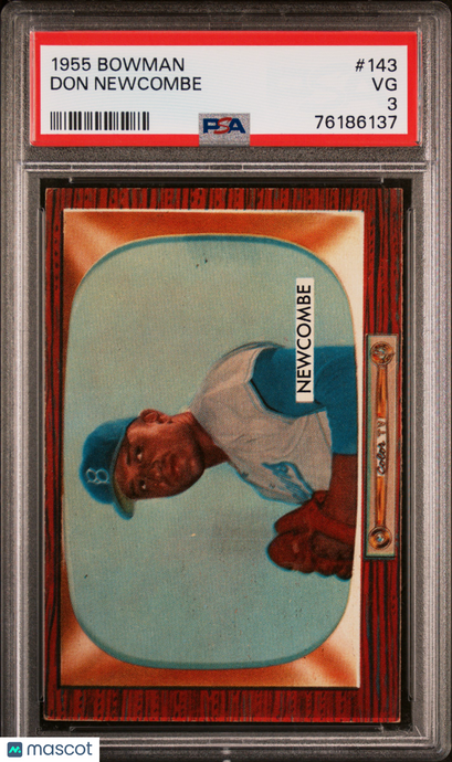 1955 Bowman Don Newcombe #143 PSA 3