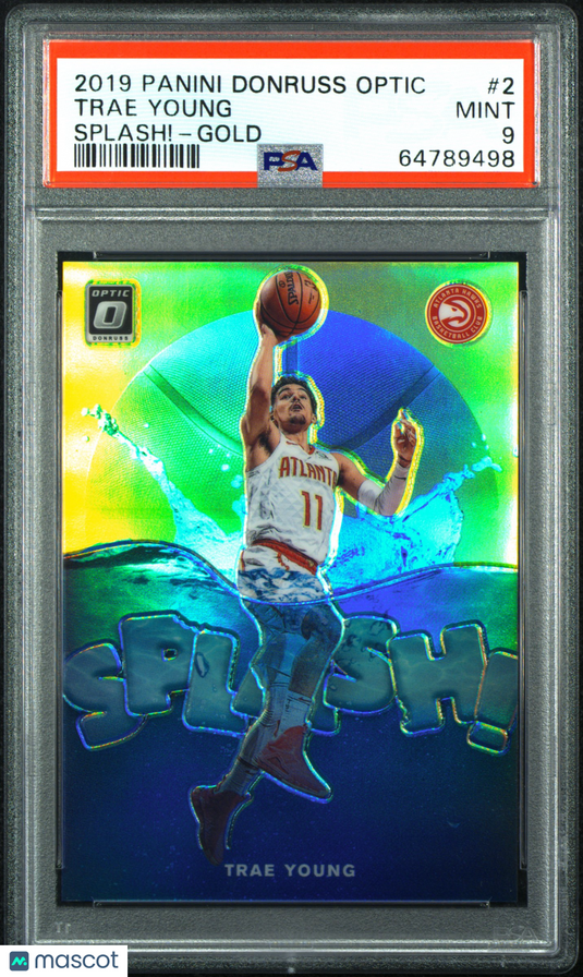 2019 Panini Donruss Optic Splash! Trae Young
