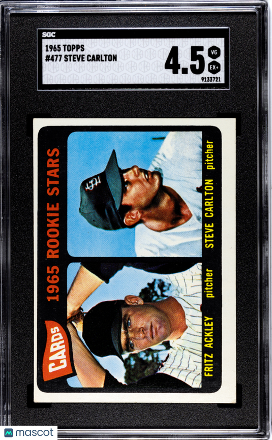1965 Topps Steve Carlton #477 SGC 4.5