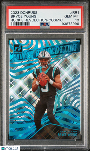 2023 Panini Donruss Rookie Revolution Bryce Young #RR1 Cosmic PSA