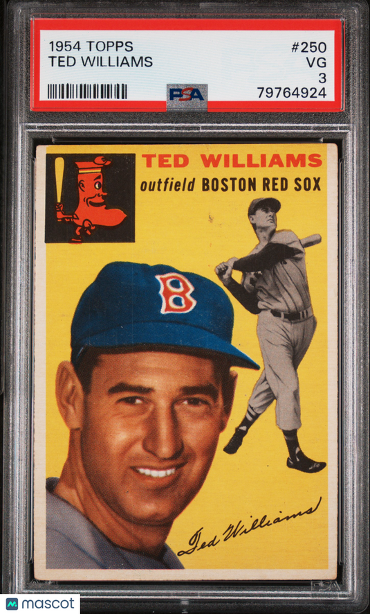 1954 Topps Ted Williams #250 PSA 3