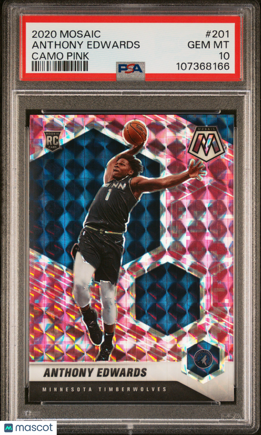 2020 Panini Mosaic Anthony Edwards