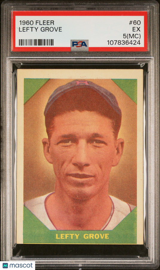 1960 Fleer Lefty Grove #60 MC PSA 5