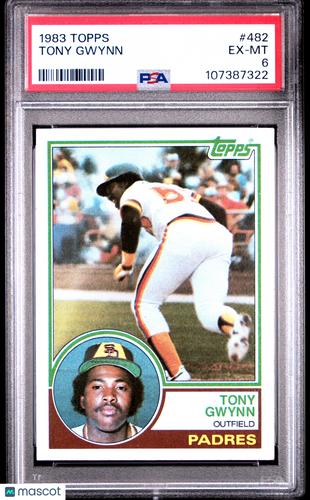 1983 Topps Tony Gwynn #482 PSA 6