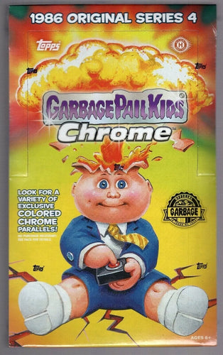 2021 Topps Chrome Garbage Pail Kids Series 4 Factory Sealed Hobby Box